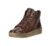 GABOR Bottines à lacets brun foncé, Taille 38,5
