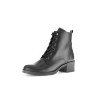 Gabor Bottines à lacets pour femme, largeur supplémentaire modérée (G), Noir 57., 37 EU