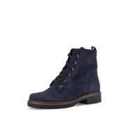 Gabor Bottines à lacets pour femme, semelle intérieure amovible, meilleur ajustement, Bleu 16, 40 EU