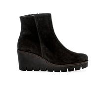 Gabor - Bottines à Talon Compensé Moyen - Femme - Chaussures - Noir - Taille: 40 EU