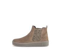 Gabor Bottines Chelsea pour femme 8013.02, Sahara El Texture, 40.5 EU
