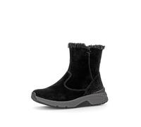 Gabor Bottines Chelsea pour femme, doublure chaude, Noir 47, 38.5 EU
