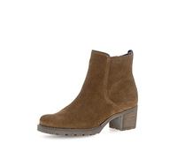 Gabor Bottines Chelsea pour femme, largeur supplémentaire modérée (G), Cognac 43, 38 EU