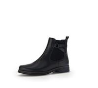 Gabor Bottines Chelsea pour femme, meilleur ajustement, Noir 27., 38 EU