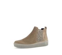 Gabor Bottines Chelsea pour femme, meilleur ajustement, Sahara 11, 37 EU