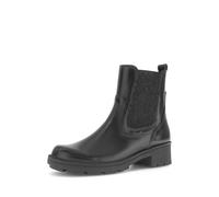Gabor Bottines Chelsea pour femme, Noir 37, 41 EU