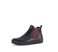 Gabor Bottines classiques pour femme, Noir Rouge 25, 39 EU