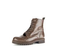 Gabor Bottines de combat pour femme, largeur supplémentaire confortable (H), Cacao 81, 40 EU Large