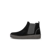 Gabor Bottines de sport à enfiler avec fermeture éclair pour adulte, noires