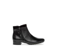 Gabor - Bottines en Cuir Noir et Velours - Femme - Chaussures - Noir - Taille: 37 EU