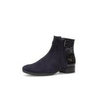 Bottines femme Gabor Vel./Krokolack Bleu 37,5