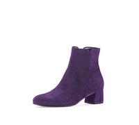 Gabor Bottines pour femme, semelle intérieure amovible, Best Fitting, pourpre, 39 EU