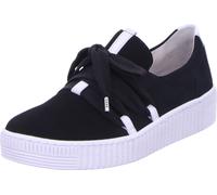 Gabor chaussures basses à lacets en noir, taille 8