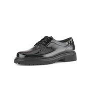 Gabor Chaussures d'affaires pour femme, chaussures à lacets, largeur supplémentaire confortable (H), Noir 97., 38.5 EU Large
