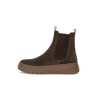 Gabor Chelsea 8014.01 - Fermeture éclair pour femme - Largeur F, Mocca El Texture, 41 EU