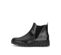 Gabor Chelsea 8015.01 - Fermeture éclair pour femme - Largeur H, Texture EL noire, 38 EU Weit