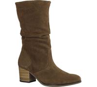 Gabor Comfort 52894-41 Bottine pour femme, marron, cuir, - Chaussures de ville modernes / Bottes, marron, cuir (dreamvelour), hauteur de talon : 55 mm