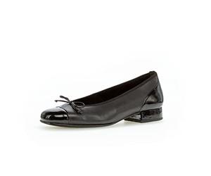 Gabor Comfort Basic, Ballerines femme, Noir (67 schwarz), 42 EU