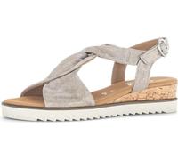 Gabor Comfort Femmes Sandales Beige Loisirs, Taille:EUR 37.5 | UK 4.5