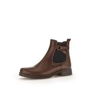 Gabor Damen Chelsea Boots, Frauen Stiefeletten,Best Fitting,Schlupfstiefel,Flach,Stiefel,Bootee,Booties,Sattel (Eff)(Blue),38.5 EU / 5.5 UK