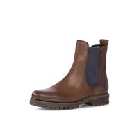 Gabor Damen Chelsea Boots, Frauen Stiefeletten,Komfortable Mehrweite (H),uebergangsschuhe,uebergangsstiefel,Sattel/EF(FL/Blau),41 EU / 7.5 UK