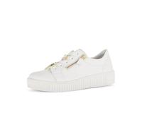 Gabor Damen Low-Top Sneaker, Frauen Halbschuhe,Best Fitting,Freizeitschuhe,Turnschuhe,Laufschuhe,schnürschuhe,Latte (Gold),38 EU / 5 UK