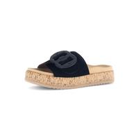 Gabor Damen Pantoletten, Frauen Slipper,Best Fitting,Backless Slipper,Mules,Gartenschuhe,Sommerschuhe,sommerclogs,Sandalen,Schwarz,37 EU / 4 UK