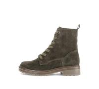 Gabor Damen Schnür-Stiefeletten 8006.03 Weite Normal Reißverschluss, oliv, 37.5 EU