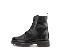 Gabor Damen Schnür-Stiefeletten 8025.04 Weite Breit Reißverschluss, Noir (Fr.cognac), 37.5 EU Breed