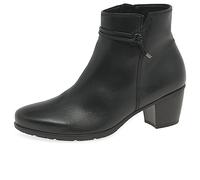 Gabor Ela Womens Ankle Boots 36 Noir
