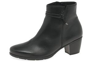 Gabor Ela Womens Ankle Boots 36 Noir