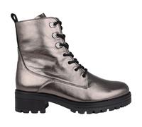 Gabor - Élégante bottine en cuir - argent - Femme - Chaussures - Gris - Taille: 40 1/2 EU