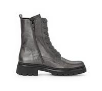 Gabor - Élégante bottine en cuir - Femme - Chaussures - Gris - Taille: 40 1/2 EU