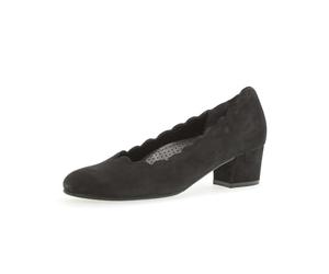 Gabor -Escarpin Block Décroché pour Femme Comfort, Confortable en Suede, modèle