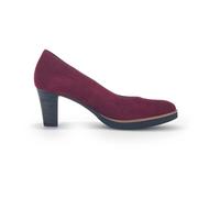 Gabor - Escarpin en daim élégant pour femme - Femme - Chaussures - Rouge - Taille: 36 EU