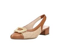 GABOR Escarpins à bride arrière beige / pueblo, Taille 37,5