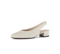 GABOR Escarpins à bride arrière blanc cassé, Taille 39