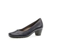 Gabor Escarpins classiques pour femme, chaussures à talons pour femme, largeur supplémentaire modérée (G), Bleu océan 01, 41 EU