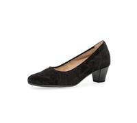 Gabor Escarpins classiques pour femme, chaussures à talons pour femme, semelle intérieure amovible, largeur supplémentaire confortable (H), Noir 47, 37.5 EU Weit