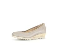 Gabor Escarpins compensés pour femme, chaussures à talons pour femmes, largeur supplémentaire légère (G), Coquillage 85, 38 EU