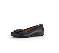 Gabor Femme Ballerines, Dame Ballerines Classiques,Ballerines,Chaussures d'été,Classique,élégant,Noir (Schwarz) / 57,40 EU / 6.5 UK
