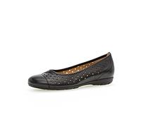 Gabor Femme Ballerines, Dame Ballerines Classiques,Ballerines,Chaussures d'été,Classique,élégant,Noir (Schwarz),38 EU / 5 UK