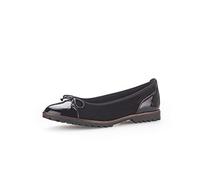 Gabor Femme Ballerines, Dame Ballerines Classiques,Loisirs,Ballerines,Chaussures d'été,élégant,Boucle,Noir (Schwarz) / 37,40.5 EU / 7 UK