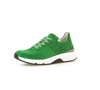 Gabor Femme Baskets, Dame Baskets Basses,Semelle intérieure Amovible,Chaussure de Sport,Semelle à Plateforme,Loisirs,Vert (Verde),37.5 EU / 4.5 UK