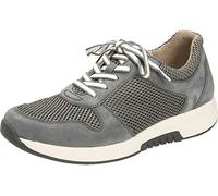 Gabor Femme Baskets Mode, Dame Faible, Low, Chaussure Basse,Chaussure de Rue,Chaussure de Sport,Loisirs,Grey/River,40.5 EU / 7 UK
