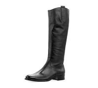 Gabor Femme Bottes, Dame Bottes Classiques,Semelle intérieure Amovible,Bottes à Tige Longue,Bottes en Cuir,Noir (Schwarz) / 27,40.5 EU / 7 UK