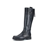 Gabor Femme Bottes, Dame Bottes Classiques,Semelle intérieure Amovible,Bottes en Cuir,Noir (Schwarz),37 EU / 4 UK
