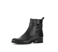 Gabor Femme Bottines, Dame Bottes de Motard,Semelle intérieure Amovible,Botte de Motard,Bottes,Demi-Bottes,Plat,Noir (Schwarz) / 27,40 EU / 6.5 UK