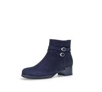 Gabor Femme Bottines, Dame Bottes de Motard,Semelle intérieure Amovible,Botte de Motard,Bottes,Demi-Bottes,Plat,Bleu (atlantik) / 16,38 EU / 5 UK