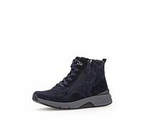 Gabor Femme Bottines, Dame Bottines à Lacets,Semelle intérieure Amovible,Botte d'hiver,Botte à Lacets,Bleu (Ocean) / 36,38.5 EU / 5.5 UK